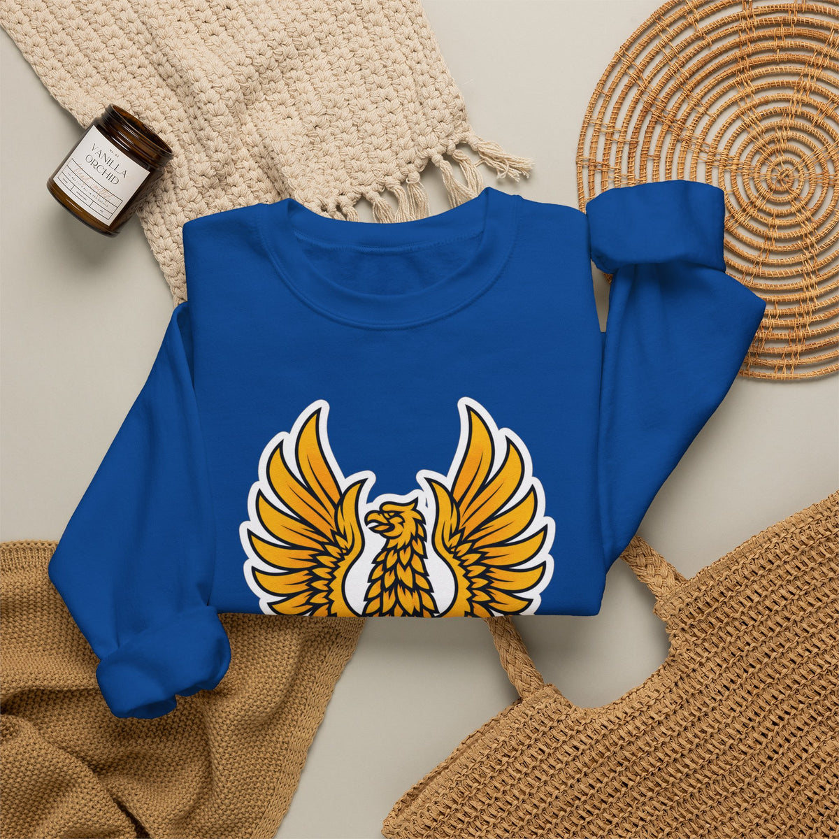 Unisex Heavy Blend™ Crewneck Sweatshirt Rising Phoenix