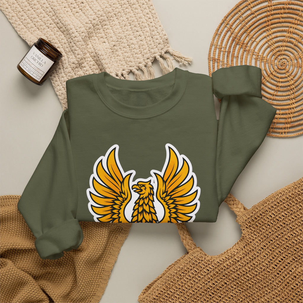 Unisex Heavy Blend™ Crewneck Sweatshirt Rising Phoenix