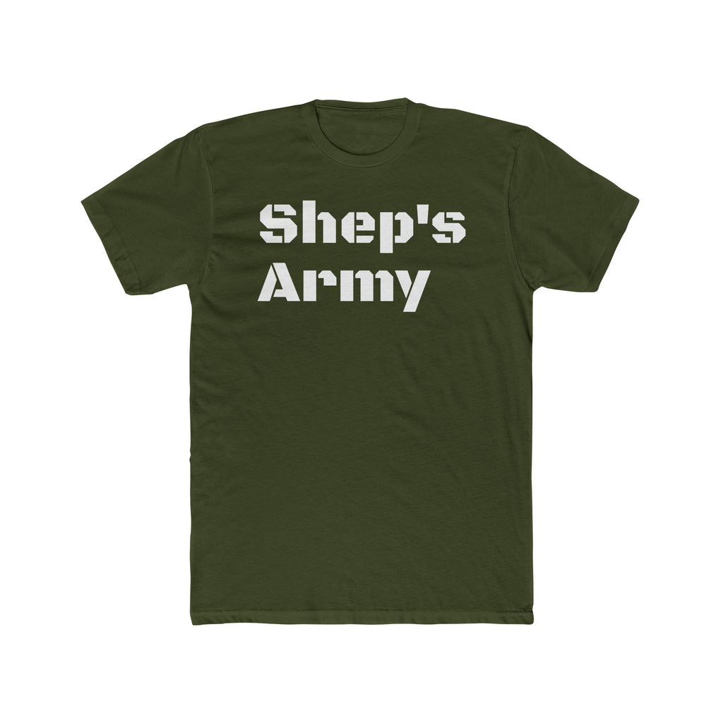 Shep's Army T-Shirt | Shep 17 Stencil Military Style Tee