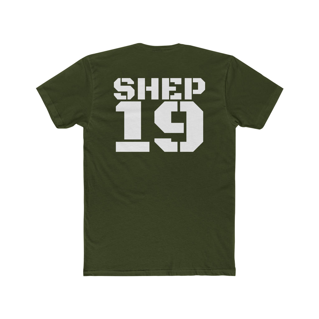 Shep's Army T-Shirt | Shep 17 Stencil Military Style Tee